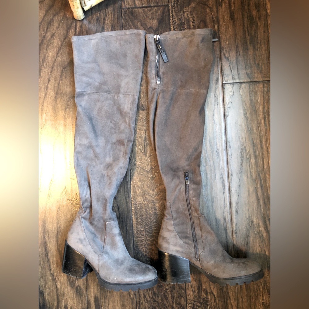 Kendall & Kylie over-the-knee boots